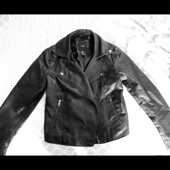 Faux leather jacket - Picture 1 of 2